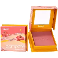 Benefit Cosmetics - Bop Pompom Mørk Rosa Blush - Mat Blush - Box O' Powder Pompom Full Size - For Women