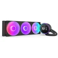 NZXT Kraken Elite RGB V2 360 (2024) - Sort med RGB lys - CPU Vandkøling - Max 30 dBA