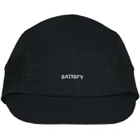 Satisfy - Trail running tøj - Rippy Air Trail Cap Black til UnisexNylon - Sort