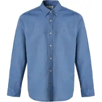 Salsa Jeans Cotton Linnen Regular Fit Skjorte Med Lange ærmer