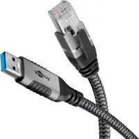 Goobay USB 3.0 til RJ45-netværksstik 2m