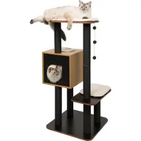 Vesper High Base Klatretræ Til Katte