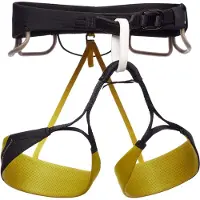 Black Diamond - Klatreseler - Zone Harness M Sulphur til UnisexUld - Størrelse S - Gul