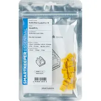 Smartkeeper NL03P1YL, Portblokering, RJ-45, Gul, 1 stk, Polybag, 130 mm