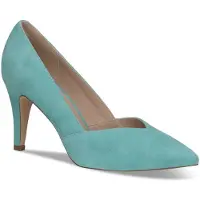 Caprice Pumps, blue, made of Leather with Funnel heel, Size 40.5