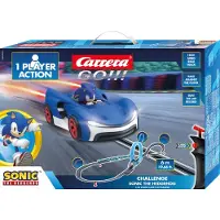Carrera 20068001, Racerkøretøj og banesæt, Challenge - Sonic, 6 År, Flerfarvet