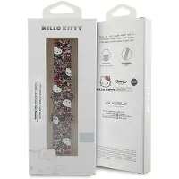 Hello Kitty Silikone Tags Graffiti rem universal 22mm - pink