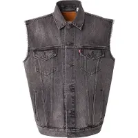 Levi's Vest 'Relaxed Trucker Vest' sort-meleret