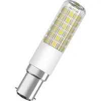Osram LED SLIM - LED-lyspære - B15d - 6.5 W (tilsvarende 60 W) - klasse E - varmt hvidt lys - 2700 K - gennemsigtig