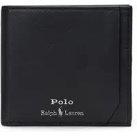 Ralph Lauren Polo Ralph Laurentil mænd. 405963229001 CN læderpung sort (OSFA), Casual