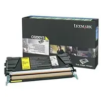 Lexmark Tonerkassette gul 1.500 sider return