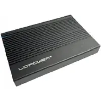 LC-Power LC-25U3-C - Lagringspakning - 2.5 - SATA 6Gb/s - USB 3.2 (Gen 2x1) - sort