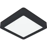 Eglo FUEVA 6 LOFT 150X150 CCT 8W 1150LM SORT