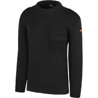 Normani Pullover ' Barntrup ' gul / rød / sort