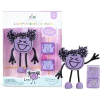 Glo Pals Figur/Sansekuber m. Lys - Lumi - Lilla - - OneSize - Badelegetøj