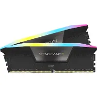 Corsair Microsystems Vengeance RGB DDR5-5200 - 16GB - CL40 - Dual Channel (2 pcs) - Intel XMP - Black with RGB