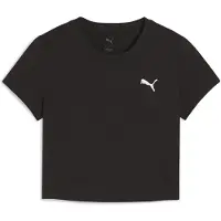 Puma Wardrobe Ess Kurzes Figurbetontes T-shirt, størrelse Large