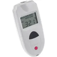 Voltcraft IR 110-1S, 33 mm, 14 mm, 73 mm, 22 g, Sort, Hvid, F,°C