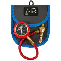 ARB ARB505 E-Z DEFLATER KIT 10-60 PSI TIRE PRESSURE GAUND RAPID AIR Down Offroad Kit (PSI) Blue