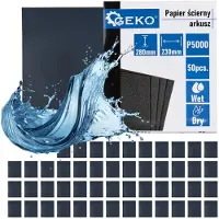 GEKO vandpudsepapir 230x280 mm P5000 (50/1000)