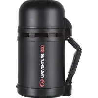 Lifeventure TiV Widemouth Vacuum Flaske 800, sort