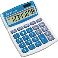 Ibico Blister 208x Lommeregner