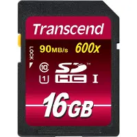 Transcend Sdhc 16gb Class10 Uhs-i 600x Ultimate Hukommelseskort