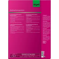 Sigel LF420, Transparent, Laser, A4 (210×297 mm), 100 µm, 50 ark