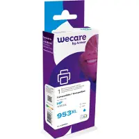 Armor Blækpatron, Wecare K20658W4, høj kapacitet, 26 ml, 1765 sider, cyan
