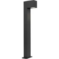 QAZQA Smart udendørs gulvlampe antracit 65 cm IP44 inkl. WiFi GU10 - Baleno