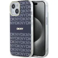 DKNY IML Mono & Stripe MagSafe-etui til iPhone 15 / 14 / 13 - blå