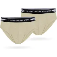 Normani Sportsunderbukser beige / sort / hvid