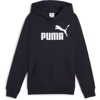 Puma Hættetrøje - Navy m. Hvid - - 10 år (140) - Hættetrøje
