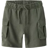 Name it Sweatshorts - Cargo - Noos - NkmOllie - Dusty Olive - - 6 år (116) - Shorts