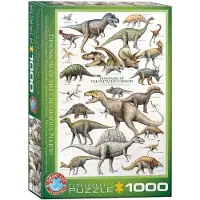 Eurographics Eurografik dinosaurer kridt 1000 stykke puslespil