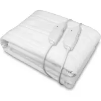 Medisana HU 676 Elektrisk tæppe 200 W Hvid, Elektrisk lagen (1500 mm, 1600 mm, 2,4 kg, Oeko-Tex 100)