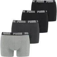 Puma Boksershorts grå-meleret / sort