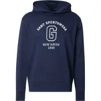Gant Sweatshirt mørkeblå / hvid