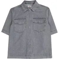 ONLY GIRLS Bluse grey denim