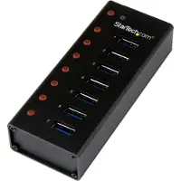 StarTech.com 7 Port Usb 3.0 -desktop/wall-mount Dokningsstation