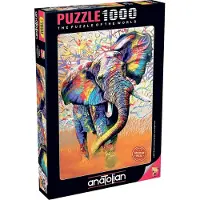 AnaTolian Anatolisk puslespil: 1000 afrikanske farver