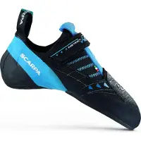 Scarpa - Klatresko - Instinct VSR Black Azure til Unisex - Størrelse 41.5 - Blå