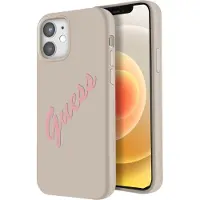 GUESS GUHCP12MLSVSGP iPhone 12/12 Pro 6.1" grå pink/grå pink hardcase Silikone Vintage
