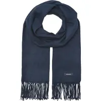 Jack & Jones Sjal 'Solid' navy / sort / hvid