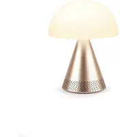 Lexon LH76MD, Guld, Acrylonitrilbutadienstyren, Aluminium, Glas, Soveværelse, Børneværelse, Korridor, Skrivebord, Kontor, LED, Varm hvid, Batteri, USB