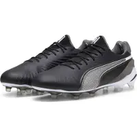 Puma King Ultimate FG/AG Eclipse - Sort/Hvid/Grå, størrelse 41