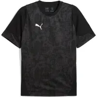 Puma Trænings T-Shirt teamCUP - Sort/Silver/Grå, størrelse XX-Large