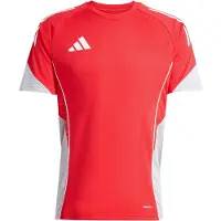 Adidas Trænings T-Shirt Tiro 25 Competition - Rød/Grå, størrelse Medium