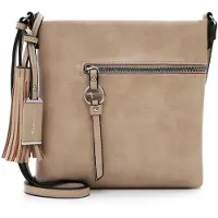 Tamaris Skuldertaske 'Nele' taupe