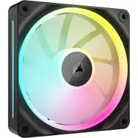 Corsair iCUE Link LX140 RGB - Indsats med blæser - 140 mm - sort (pakke med 2)